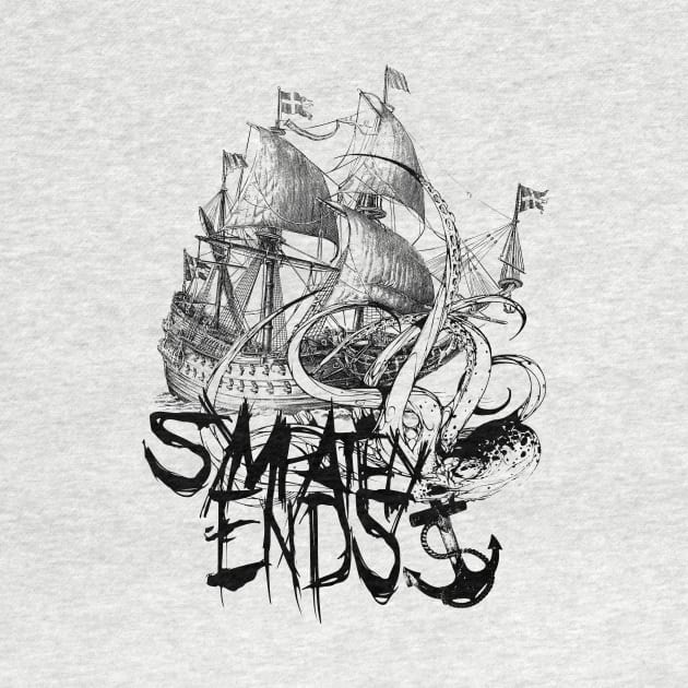 Sympathy Ends Octo-Ship Shirt by SetFireToTheSky